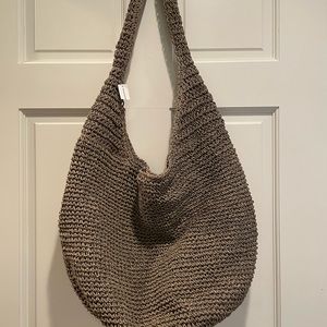 Banana Republic Straw tote